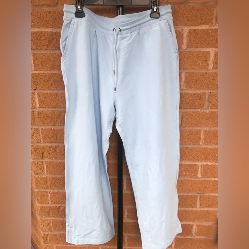 Track pants, baby blue colour, size XL